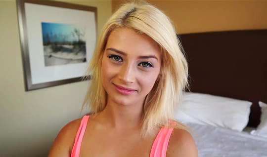 The blonde and her friend decided to record homemade porn on...
